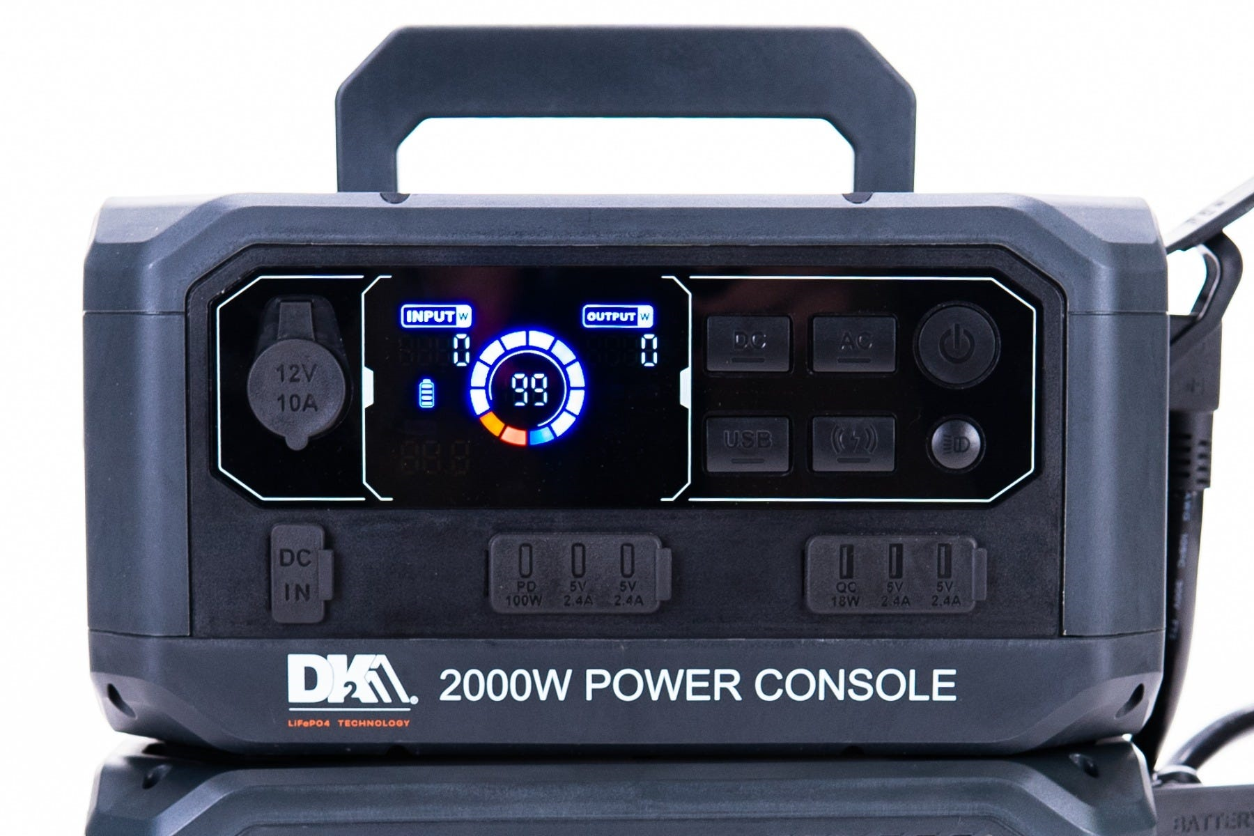 DK2 Elite Energy Power Console 2000W High Power Output OPECHF - Perfect for Home Theater Systems, Gaming Setups & Professional Audio Equipment