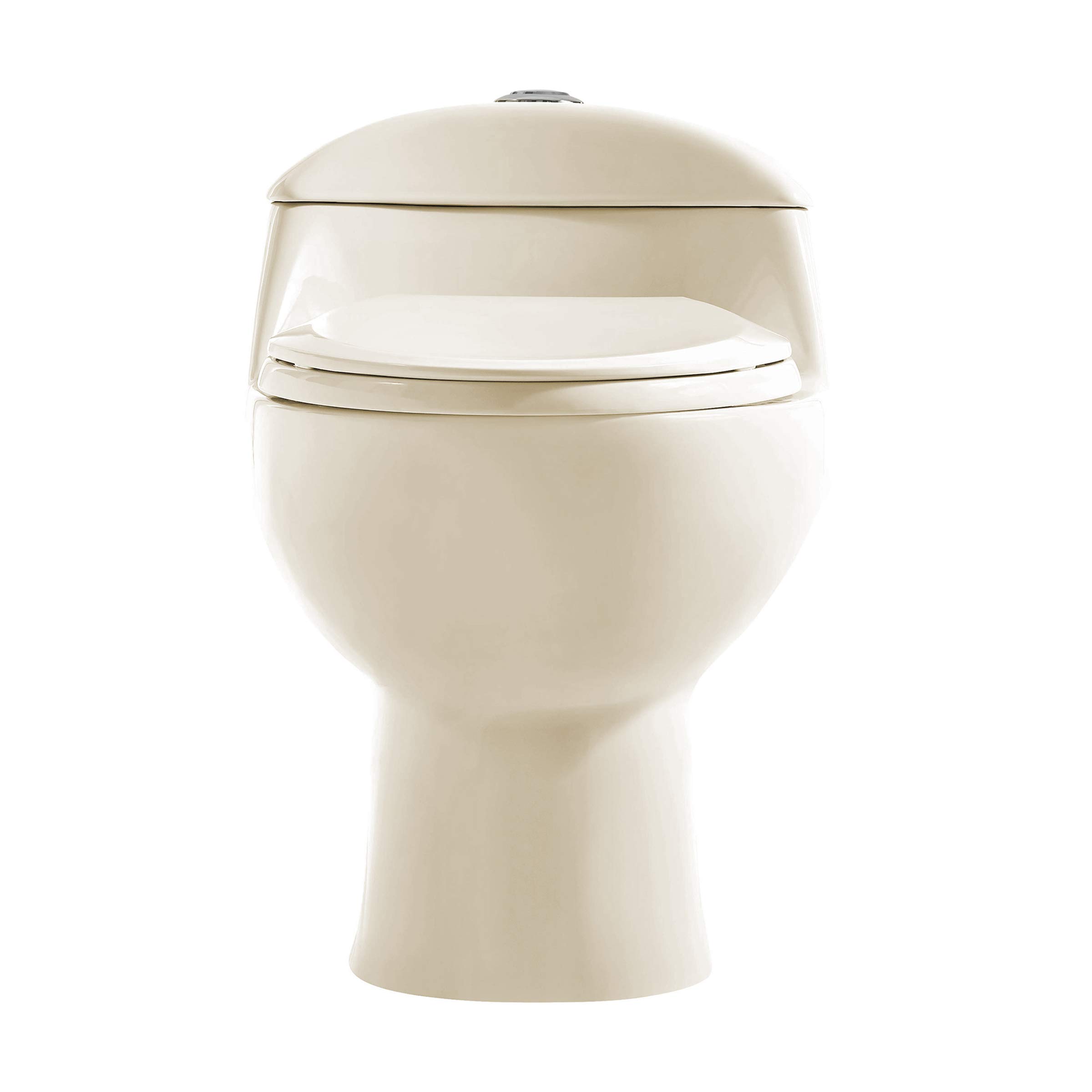 Swiss Madison SM-1T803BQ Chateau One Piece Elongated Dual Flush Toilet 0.8/1.28 GPF - Water Efficient Bisque Toilet for Modern Bathrooms | Perfect for Home Renovation & Small Bathroom Spaces