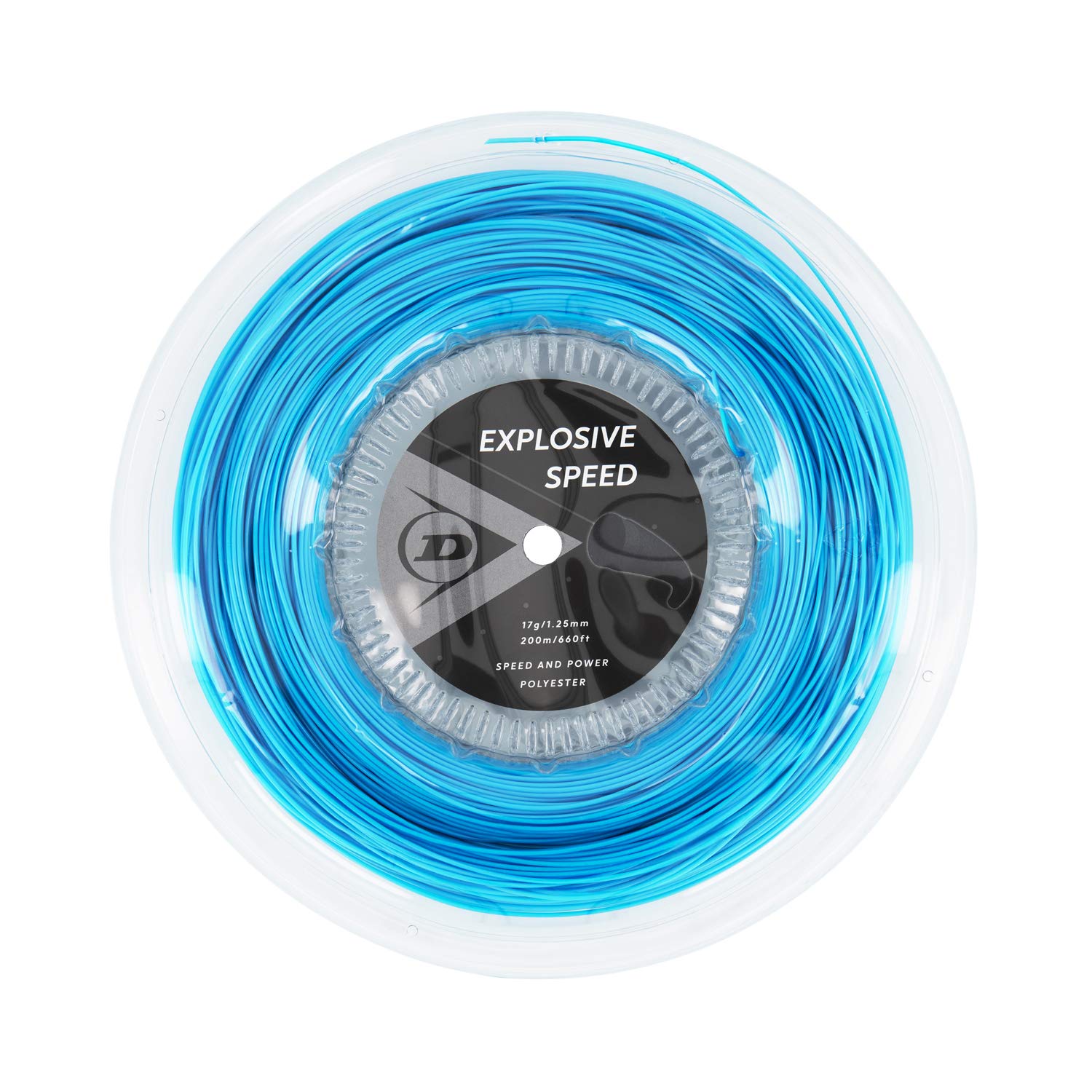 Dunlop Explosive Speed Tennis String - High Performance Polyester String for Power & Control | Perfect for Competitive Play & Tournament Matches