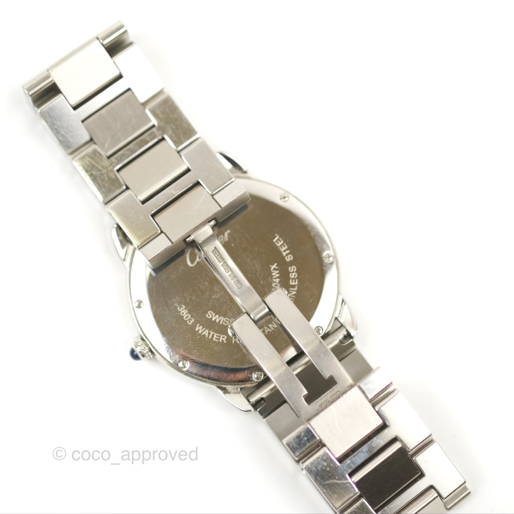 Cartier Ronde Solo De Cartier 36mm Stainless Steel Watch - Luxury Dress Watch for Men & Women | Perfect for Formal Events, Business Meetings & Special Occasions