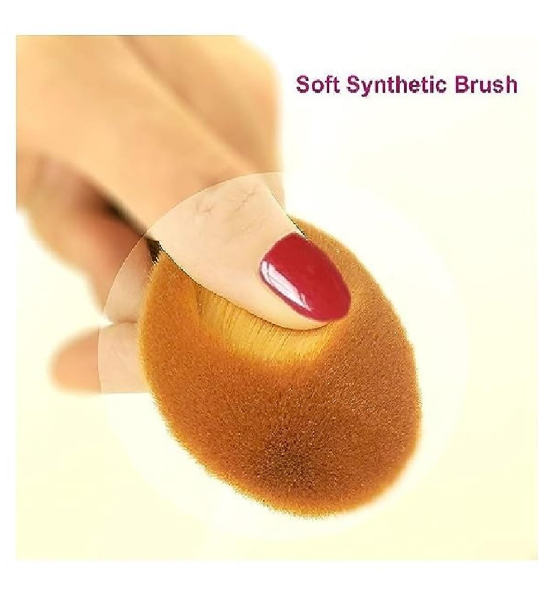 Beautiflame Professional Makeup Sponge Set - Foundation Powder Concealer Blending Blush Brush & Oval Blender Sponges for All Skin Types | Perfect for Liquid, Cream & Powder Makeup Application