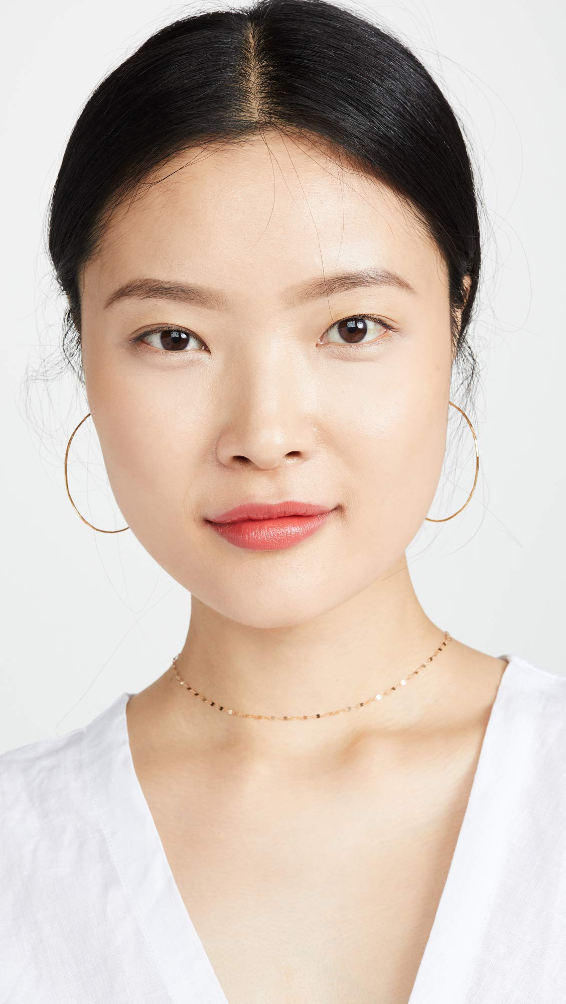 3 Pairs Large Gold Hoop Earrings for Women - 18K Gold Plated Lightweight Stainless Steel - Fashion Minimalist Geometric Round Earrings Set - Perfect for Everyday Wear, Parties & Gifts