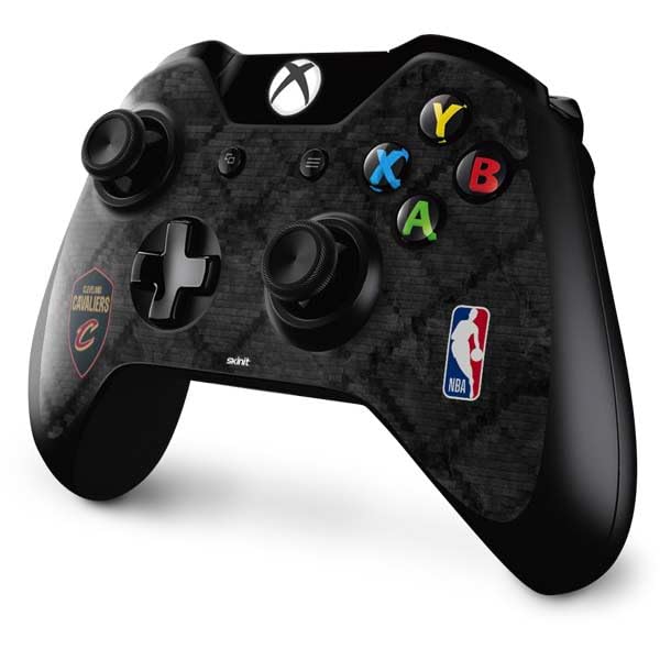 Officially Licensed NBA Cleveland Cavaliers Dark Rust Gaming Skin Decal for Xbox One Controller - Durable Protective Cover for Gamers & Sports Fans