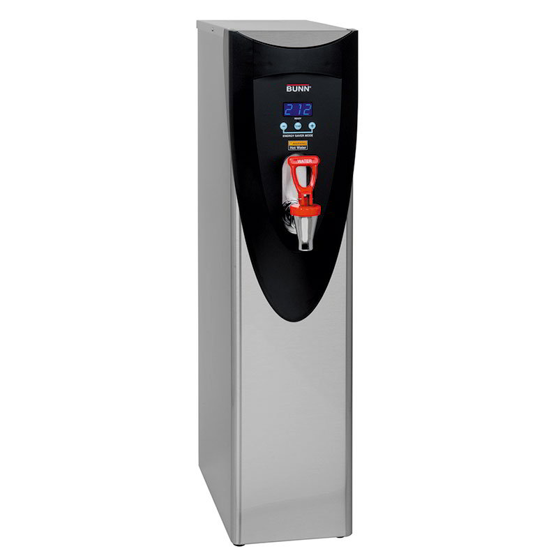 Bunn 43600.0026 H5X Stainless Steel 5 Gallon Commercial Hot Water Dispenser - Perfect for Offices, Restaurants & Large Events