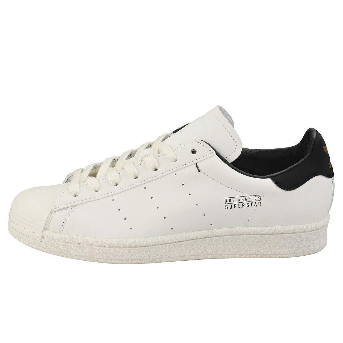adidas Superstar Pure Men's Sneakers - Classic White Leather Low-Top Shoes for Casual Wear & Street Style | Perfect for Everyday Outfits, Gym, and Urban Fashion