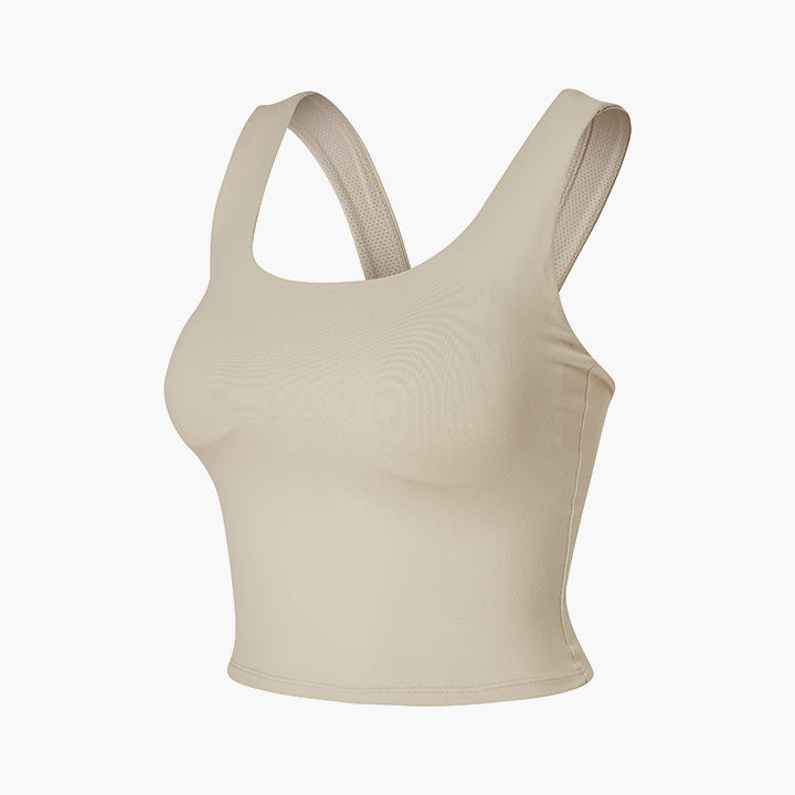 Soft Square Neck Bra Top - Comfortable Seamless Bralette for Women - Perfect for Yoga, Lounge & Everyday Wear