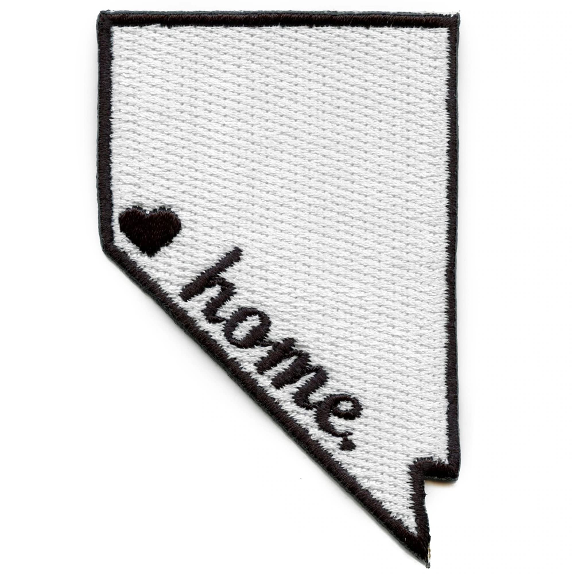 Nevada State Embroidered Iron On Patch for Jackets, Hats & Bags - DIY Sewing & Applique for Home State Pride
