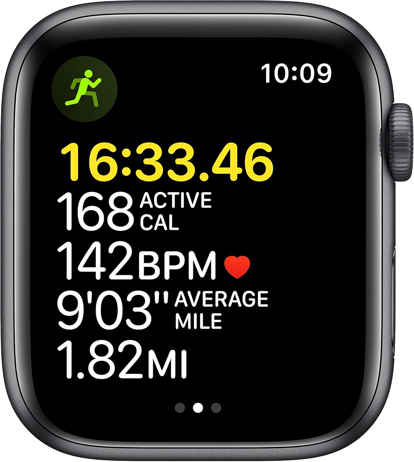 Apple Watch SE (1st Generation) GPS Smartwatch - Space Gray Aluminum Case with Midnight Sport Band | Fitness Tracker, Heart Rate Monitor, Retina Display, Water Resistant (Renewed) - Perfect for Running, Swimming & Daily Activity Tracking