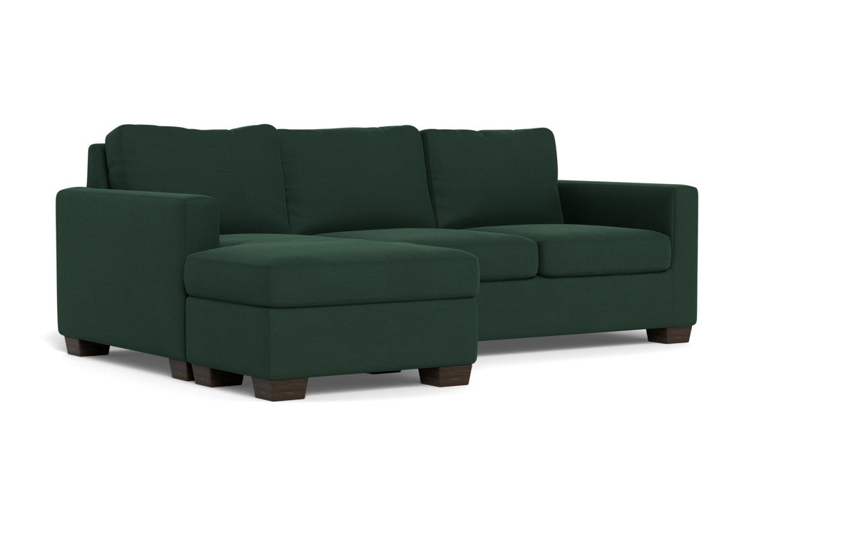 Reversible Chaise Queen Sleeper Sofa - Convertible Sectional Couch with Storage | Perfect for Small Spaces, Guest Rooms & Apartments