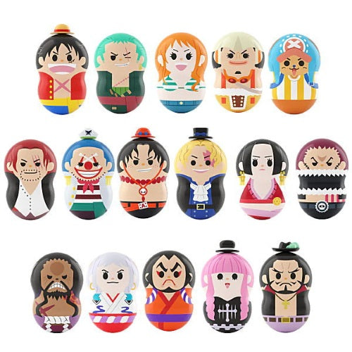 One Piece Coo'nuts Bandai 1 Inch Collectible Action Figure Toy - Perfect for Anime Fans, Display Collections & Gift Giving