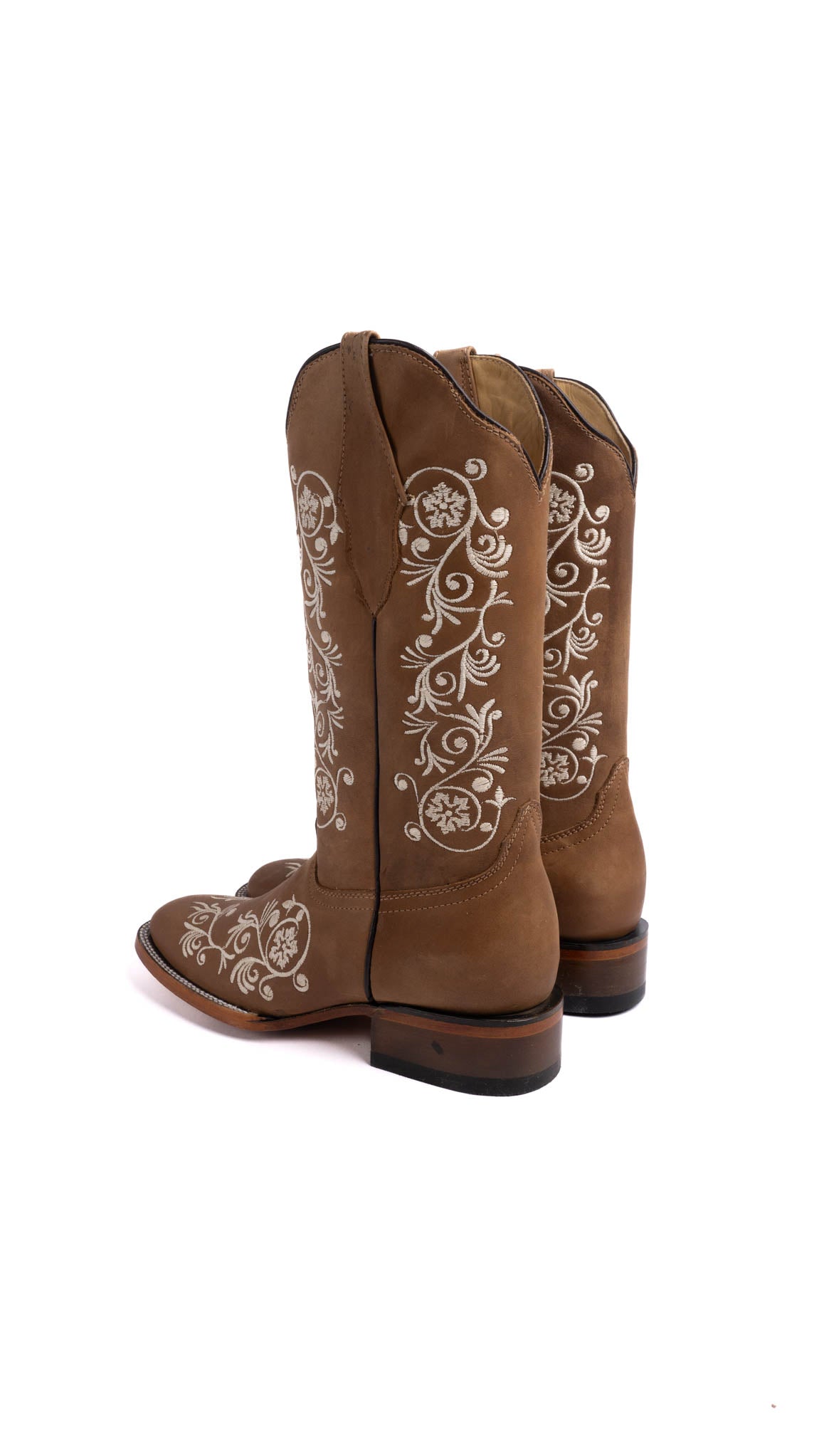 Stylish Verano Square Toe Cowgirl Boots for Women - Western Fashion Ankle Boots with Comfortable Heel - Perfect for Rodeo, Country Dancing & Outdoor Adventures