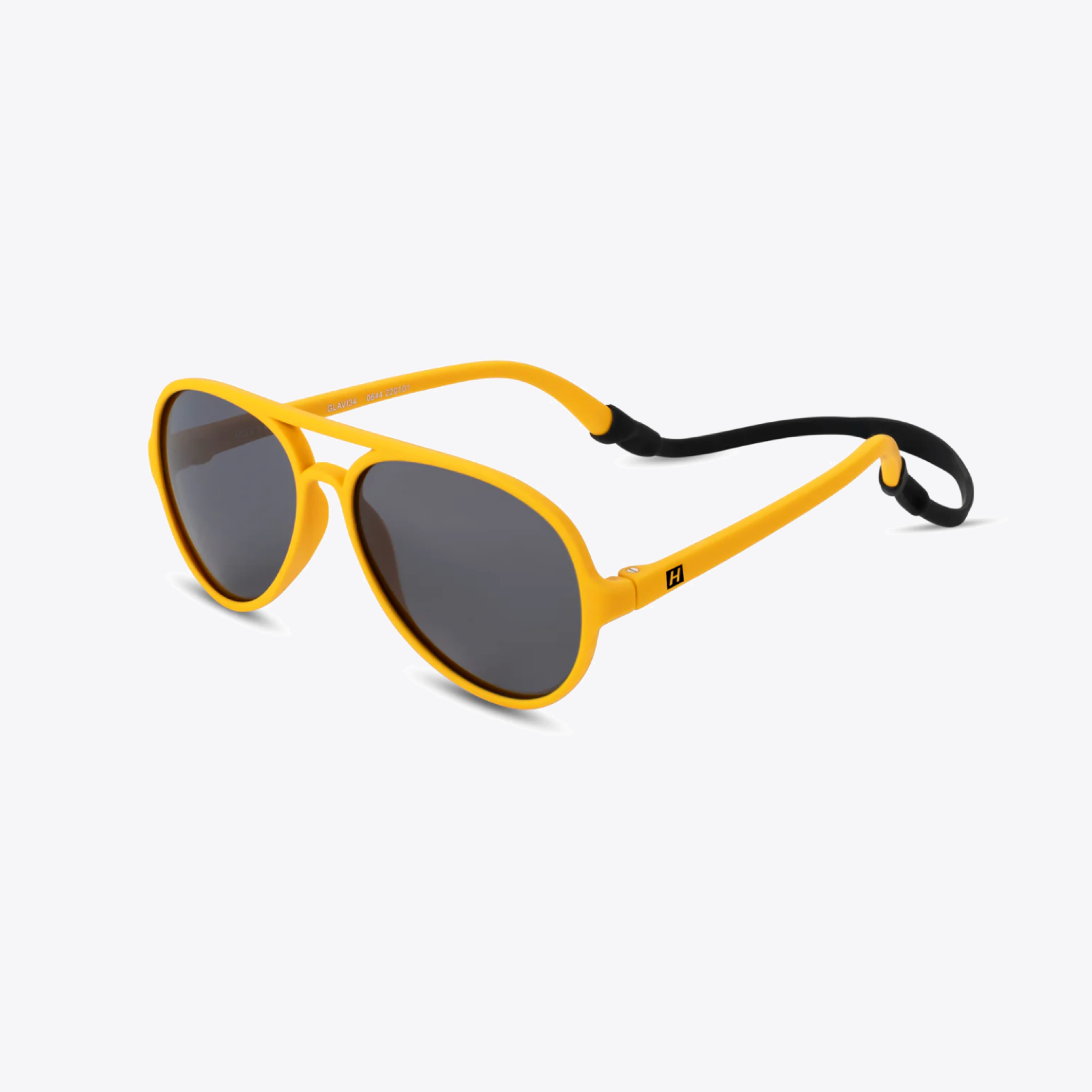 Mustard Aviator Sunglasses - Polarized UV Protection for Men & Women - Perfect for Driving, Outdoor Sports & Fashion
