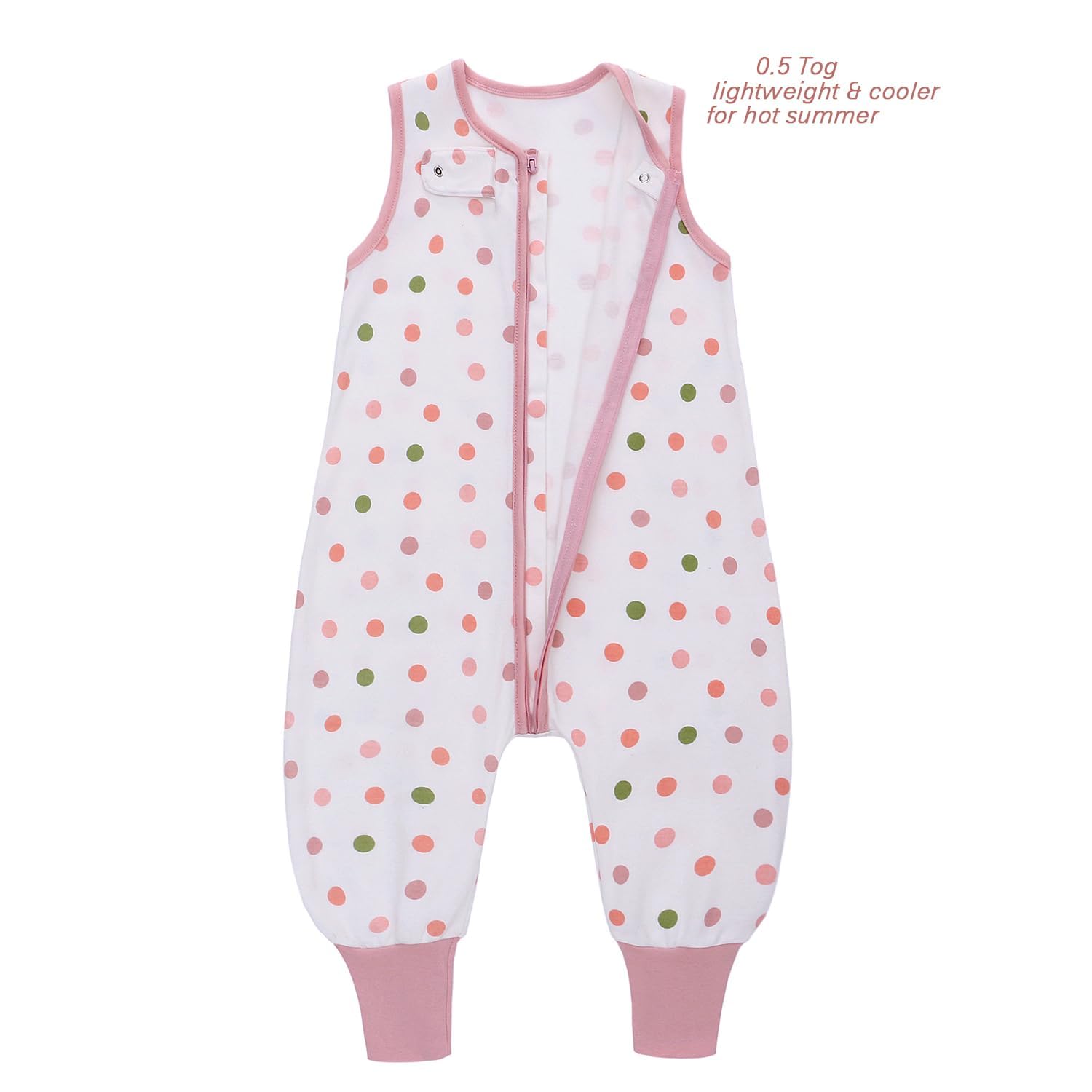 Miracle Baby Sleeping Sack TOG 0.5 Cotton Wearable Blanket for Safe Sleep