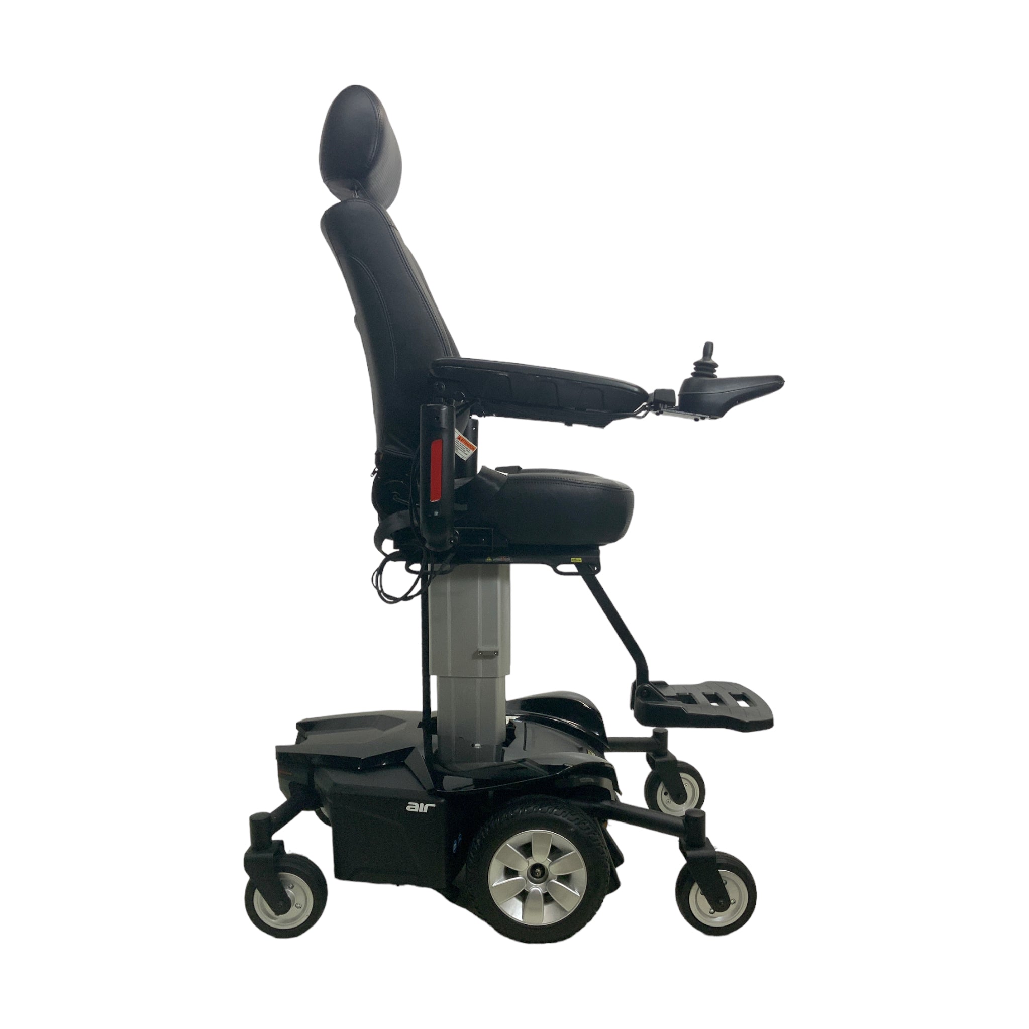 Pride Mobility Jazzy Air Power Wheelchair with 17x17 Seat & Seat Elevate Function - Ideal for Indoor/Outdoor Mobility & Home Use