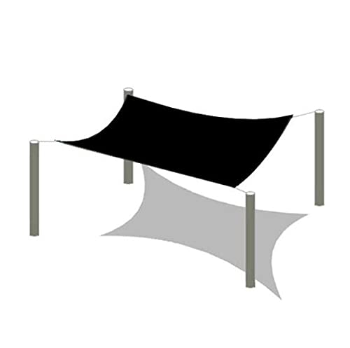 Premium HDPE Sun Shade Net - UV Resistant & Tear Proof Garden Canopy with Ropes (2x4m, Green) - Ideal for Greenhouse, Plant Protection, Patio Cover & Lawn Shading