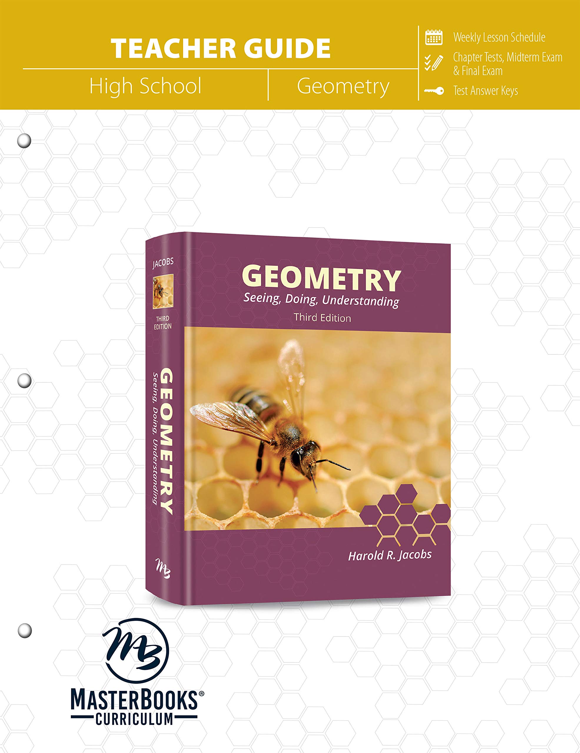 Geometry Teacher Guide - Comprehensive Math Curriculum for Middle & High School Educators | Lesson Plans, Activities & Assessments for Classroom & Homeschool Use