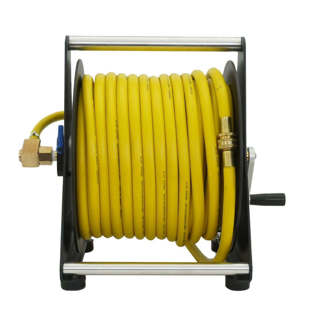Tucker 150 Foot Hand Carry Reel - Portable Hose Reel for Garden, Lawn, and Outdoor Watering | Durable & Lightweight Design for Easy Storage and Transport