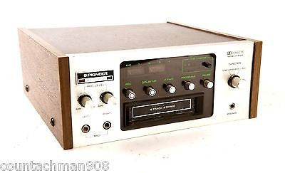 Vintage Pioneer HR-100 8-Track Tape Player with Dolby Stereo - Perfect for Retro Music Lovers & Classic Car Audio Systems