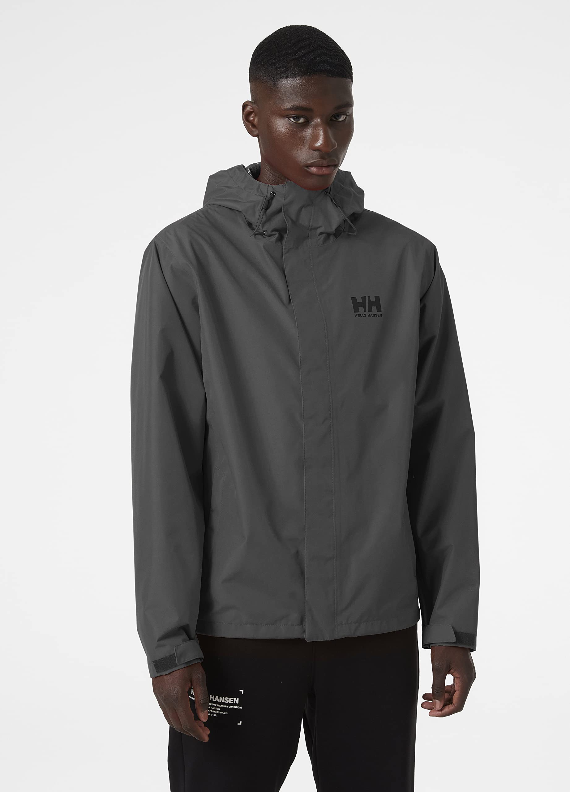Helly Hansen 62047 Men's Seven J Waterproof Jacket - Lightweight Outdoor Raincoat for Hiking, Camping & Everyday Wear