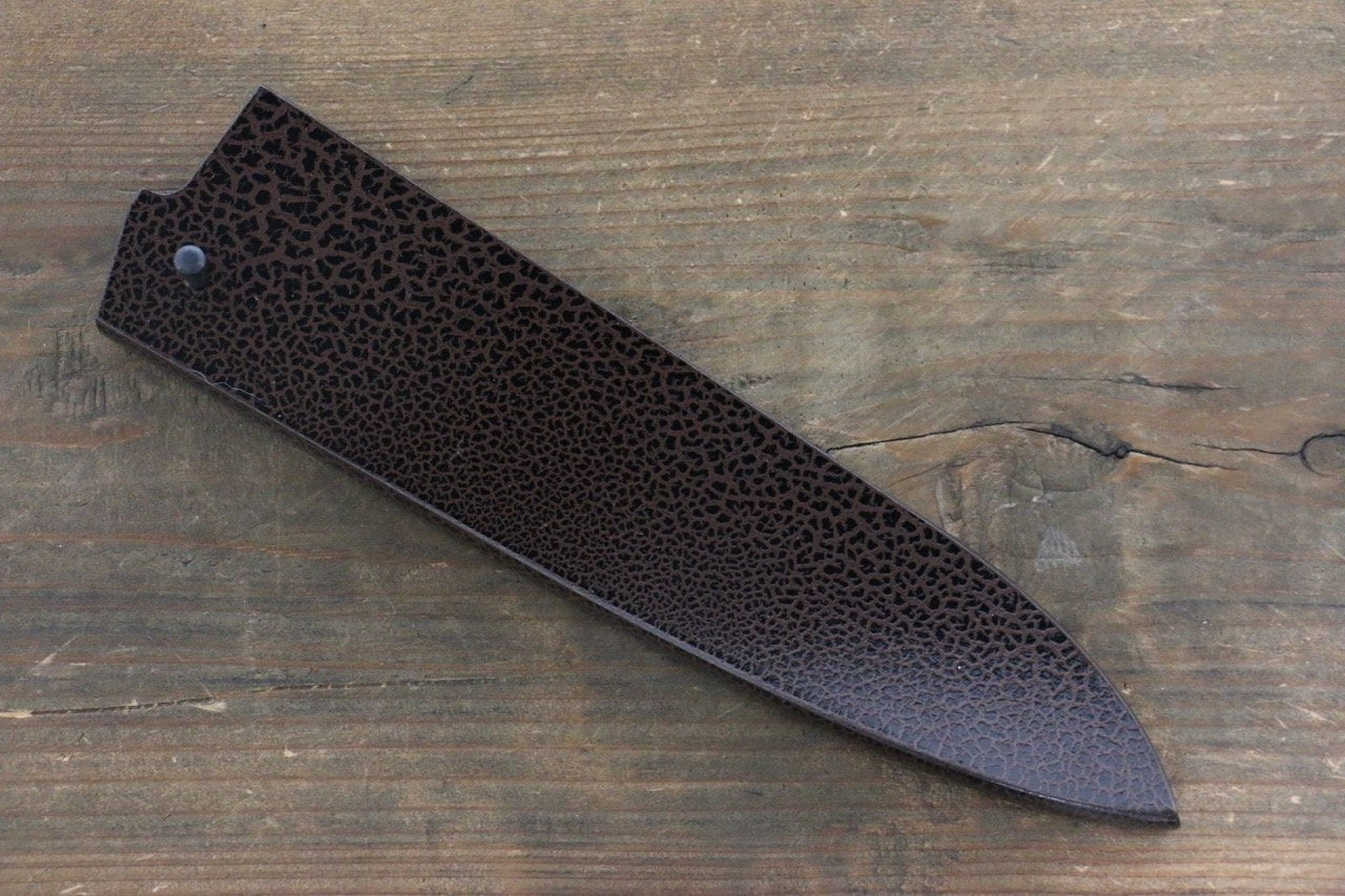 Premium 180mm Gyuto Chef Knife Sheath - Matsukawa Saya with Plywood Pin | Protective Storage for Japanese Kitchen Knives | Perfect for Home Chefs & Professional Kitchens