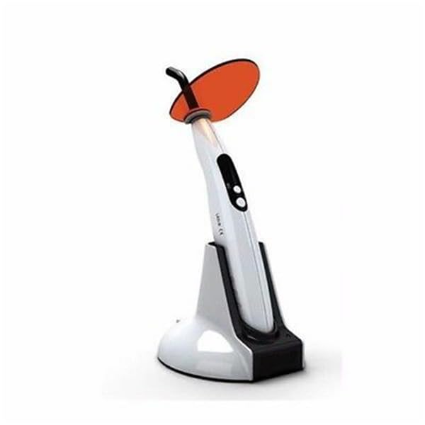5W Wireless Dental LED Curing Light - 1200mW Polymerization Lamp for Dentists (Woodpecker Style, 3-Position Adjustable) - Perfect for Composite Resin Filling, Crowns & Veneer Bonding in Dental Clinics
