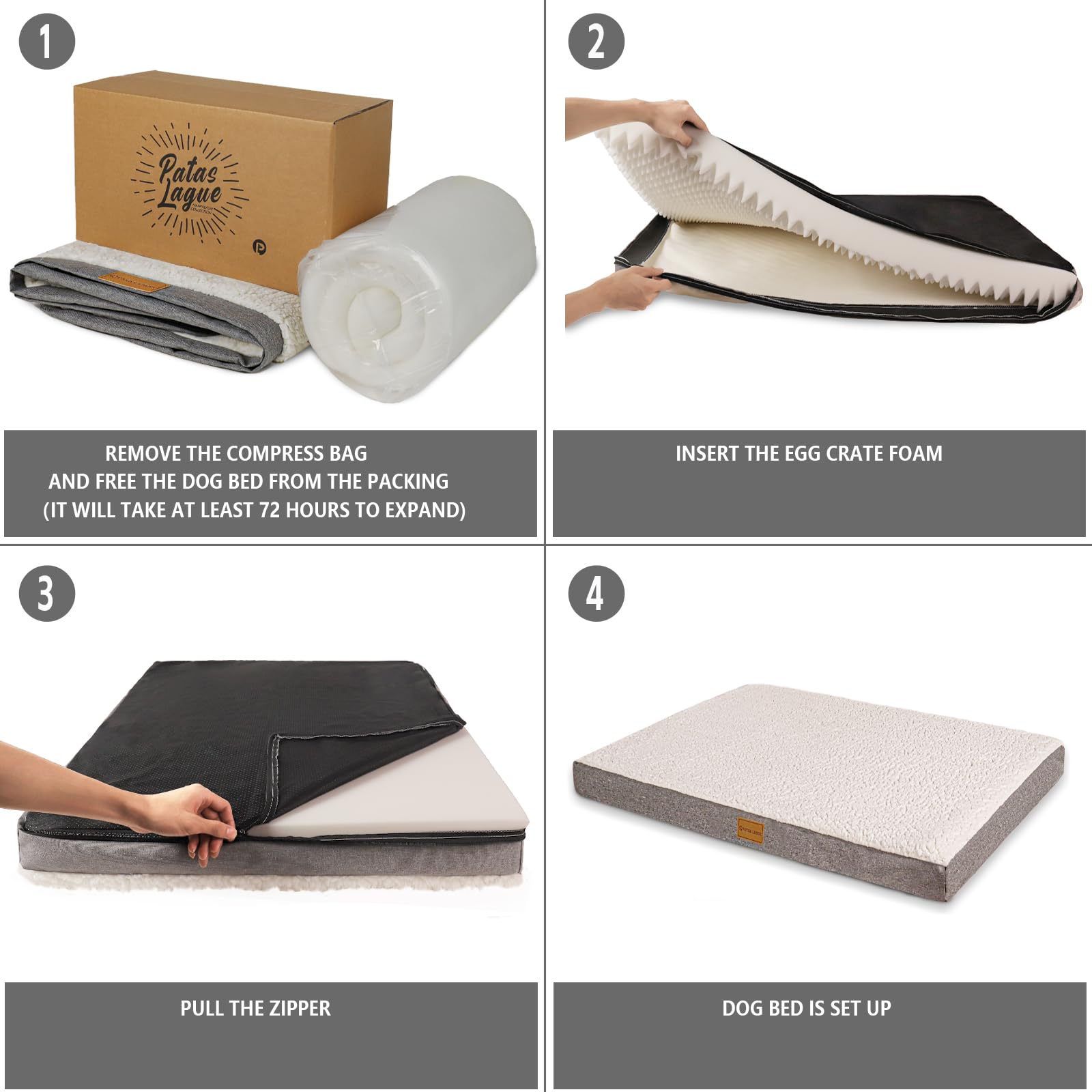 Orthopedic XXL Dog Bed 48