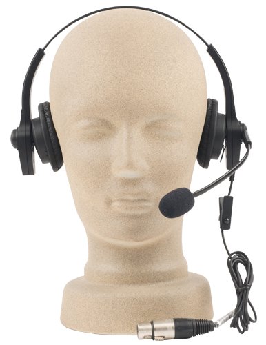 Anchor Audio H-2000LT Lightweight Professional Headset with Noise Cancellation - Perfect for Conference Calls, Online Teaching & Customer Service