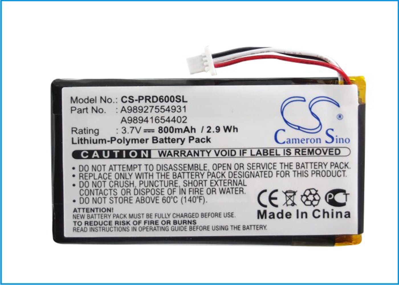 VINTRONS 800mAh Replacement Battery for Sony A98927554931 & A98941654402 - Compatible with Sony Cameras, Camcorders, and Electronic Devices - Perfect for Travel, Vlogging, and Professional Photography