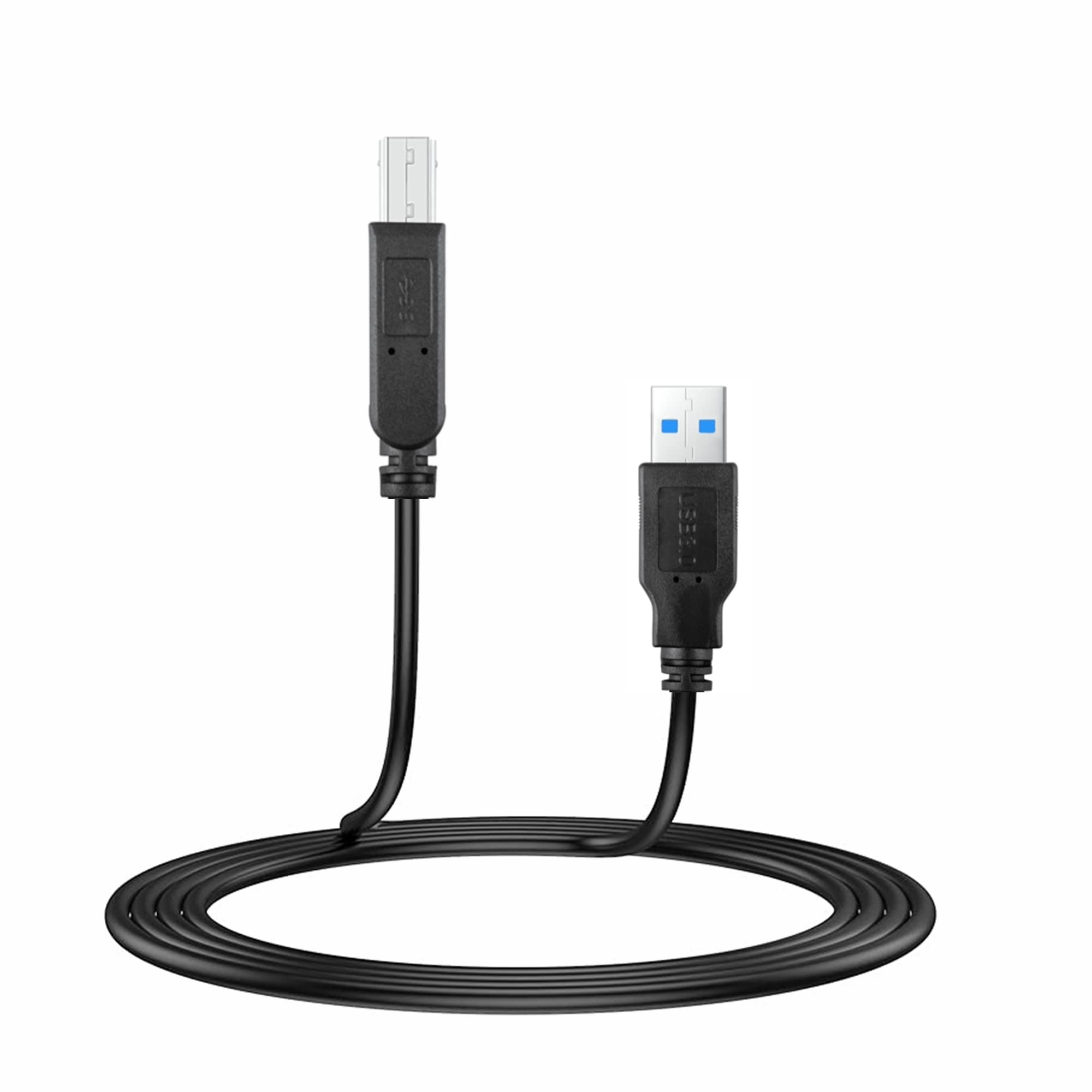 CJP-Geek 6ft USB 3.0 Printer Cable A to B Male Cord - Compatible with Lexmark & Epson Printers - Fast Data Transfer for Home & Office Use