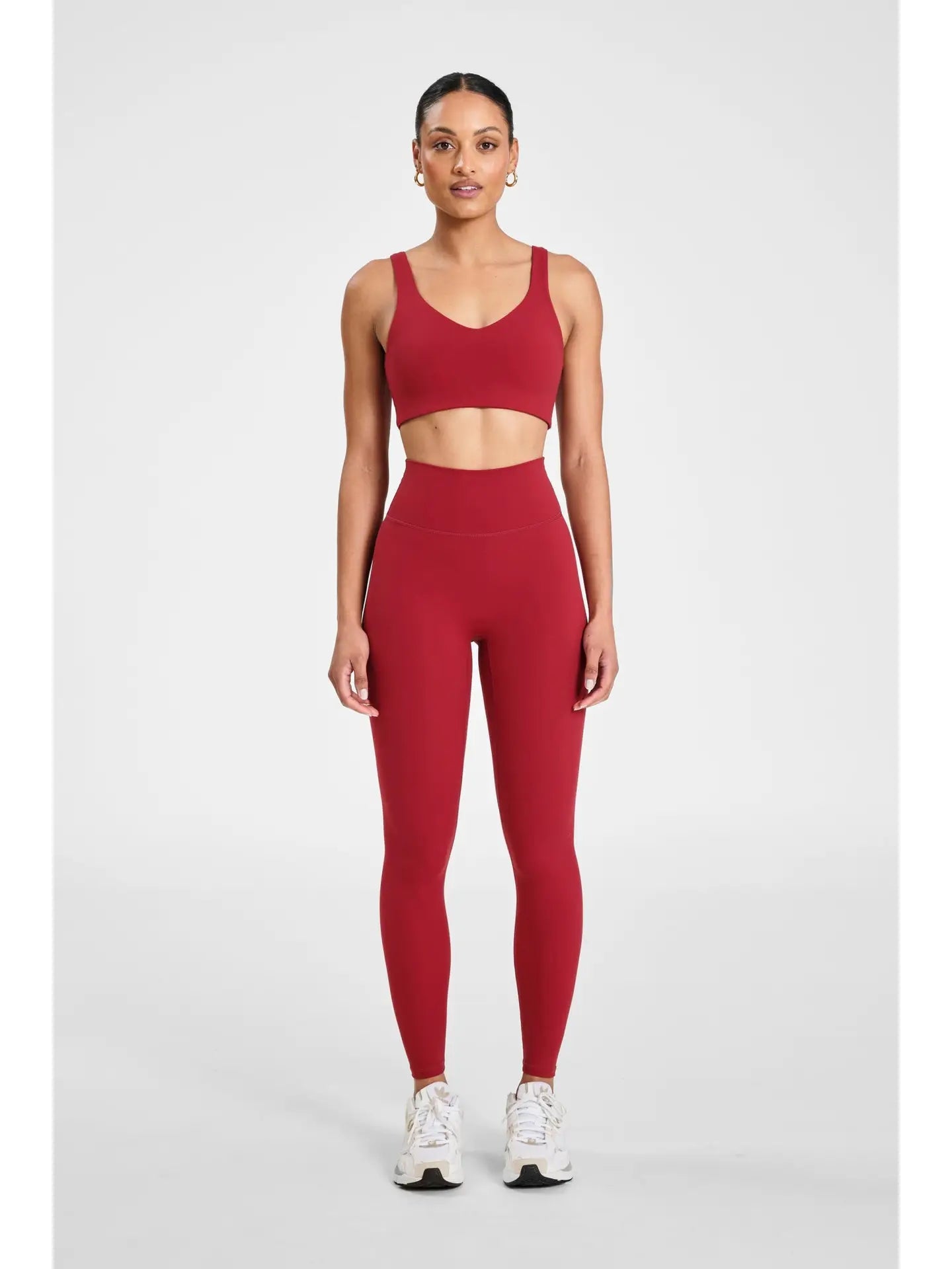 CLOUDCORE High Waist 7/8 Leggings for Women - Soft Yoga Pants, Workout Tights, Running & Gym Activewear - Perfect for Yoga, Pilates, Fitness & Lounge Wear