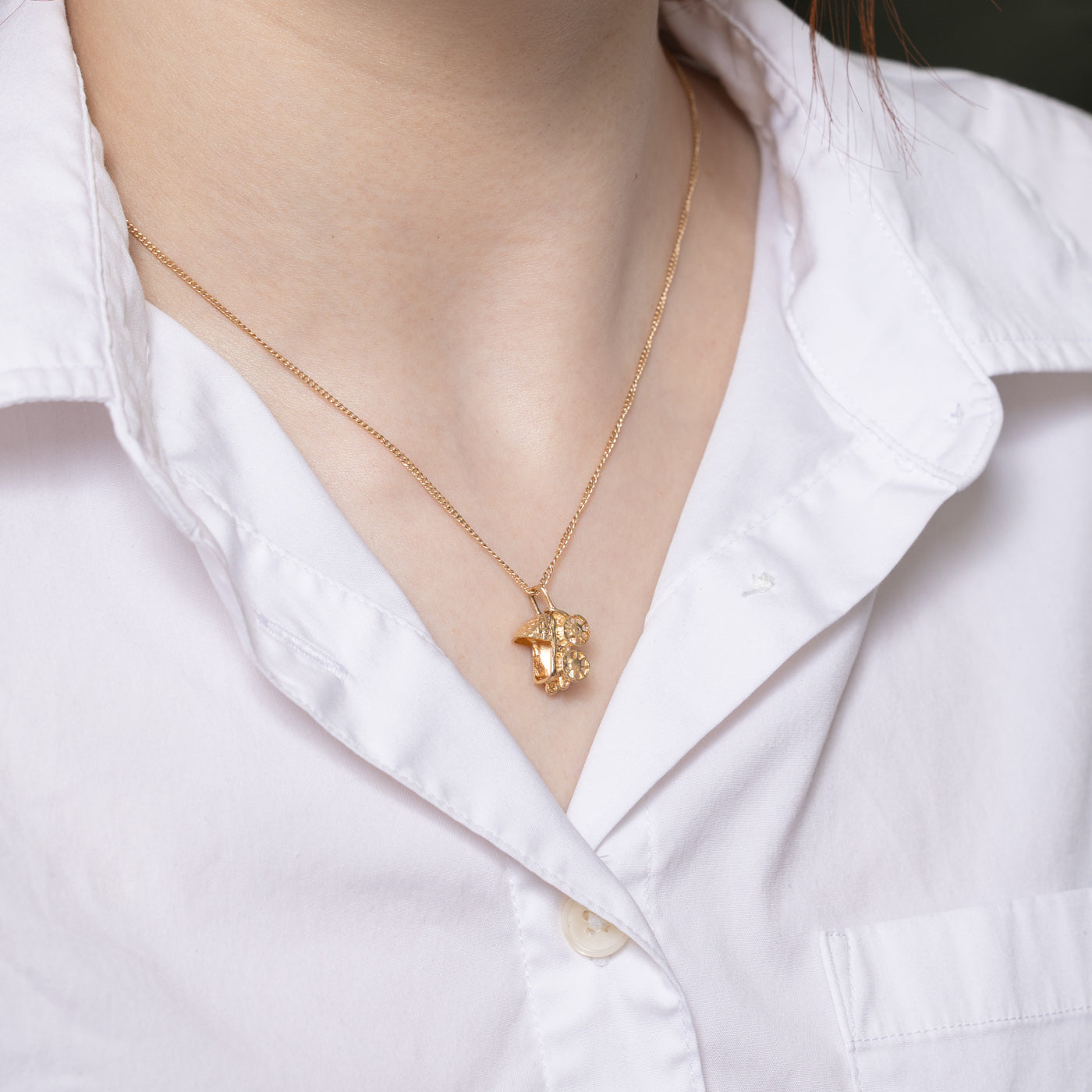 10K Yellow Gold Baby Stroller Charm - Elegant Keepsake for Newborns & Parents | Perfect for Baby Showers, Christenings & Memory Jewelry Collections