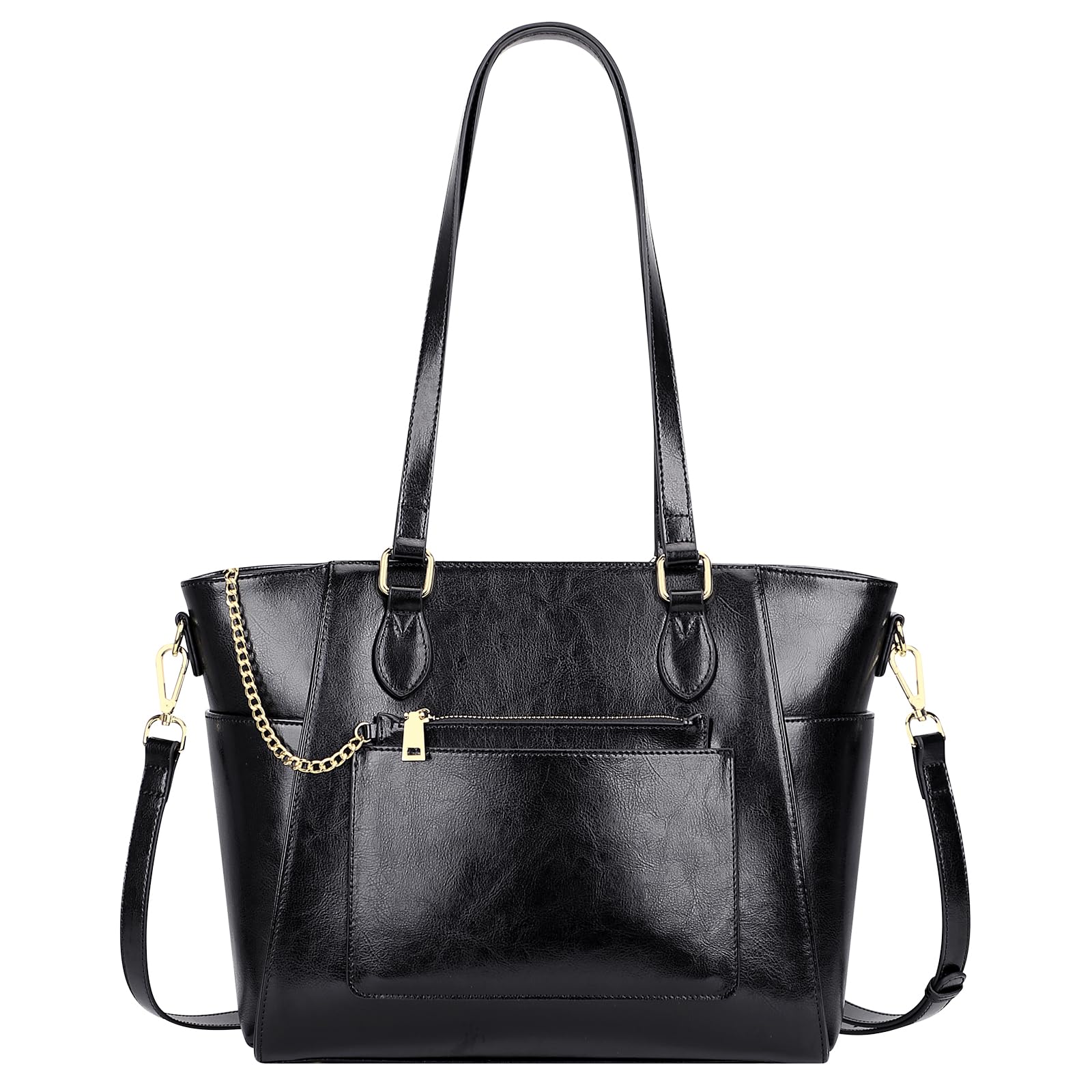 Premium Genuine Leather Tote Bags for Women - Stylish Shoulder Handbag Purse for Work, Travel & Everyday Use | Fashionable Ladies Accessory