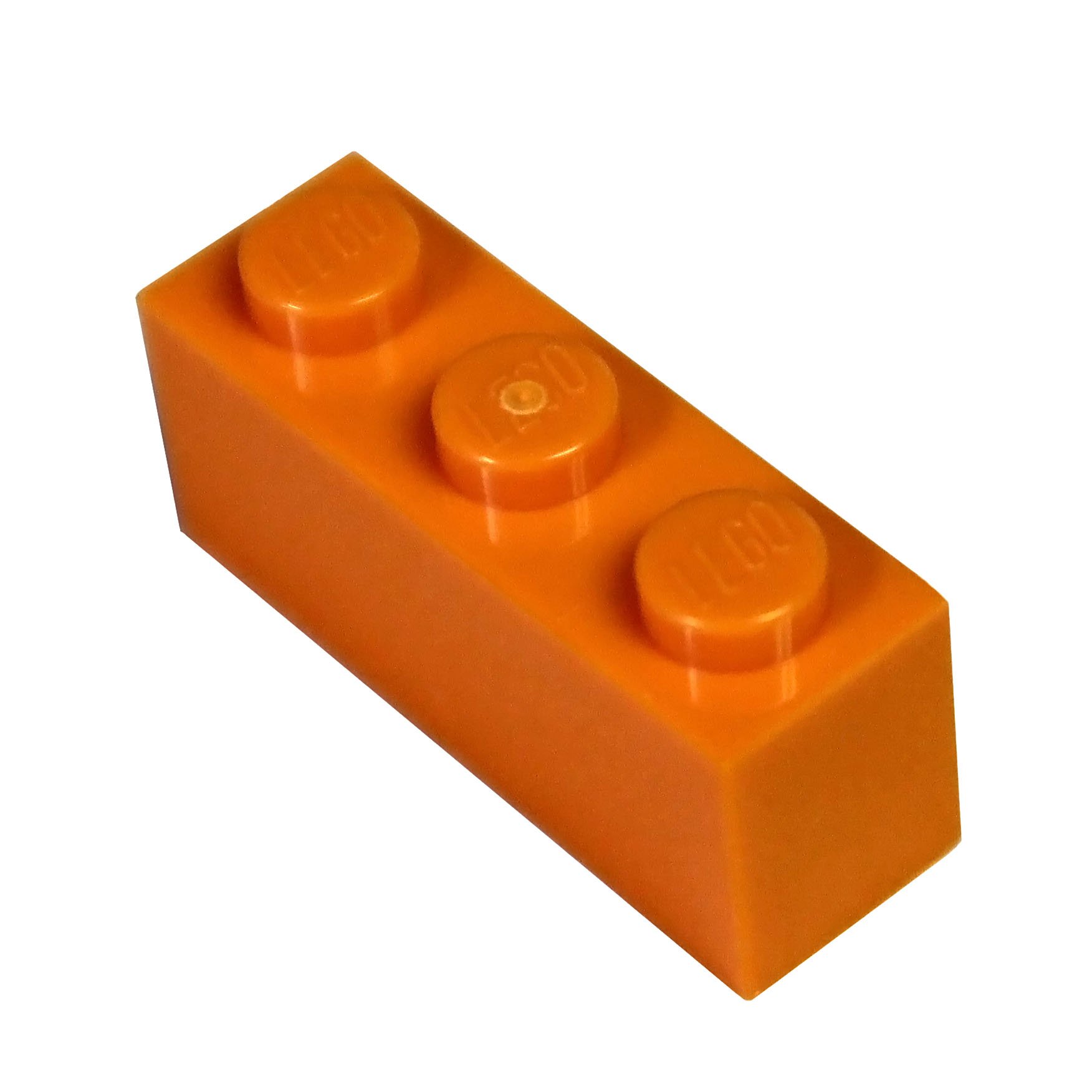 100PCS LEGO Bright Orange 1x3 Bricks - Bulk Building Blocks for Kids, DIY Projects, and Creative Play - Perfect for LEGO Sets, MOC Models, and Educational Activities