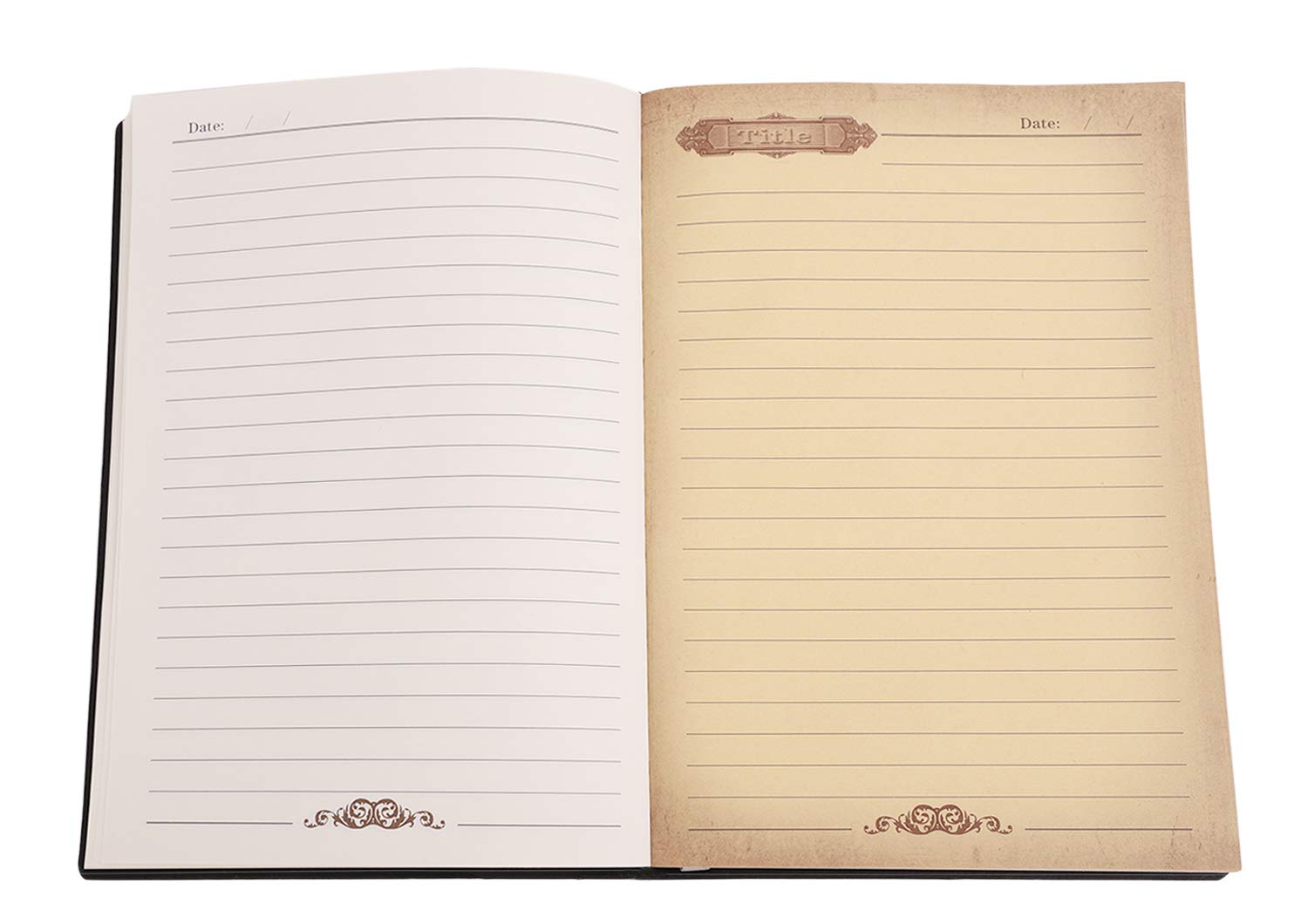 Clobeau Wizard Travelers Notebook - Premium Sketchbook & Journal for Artists, Writers & Students | Blank Diary, Sketch Book, Notepad & Scheduler | Perfect for Travel Journaling, Creative Writing & Art Projects
