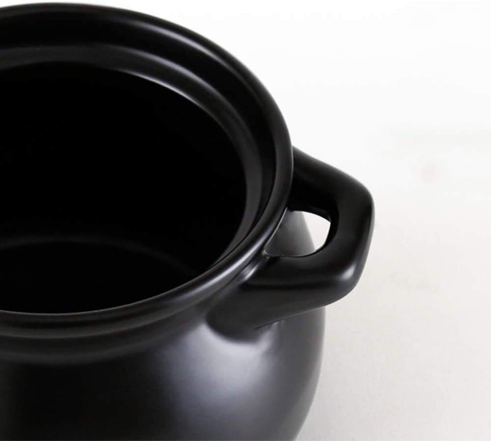 Earthen Casserole Cookware - Small Heat-Resistant Pot with Excellent Heat Retention | Durable & Safe Packaging | Perfect for Slow Cooking, Stews & Soups