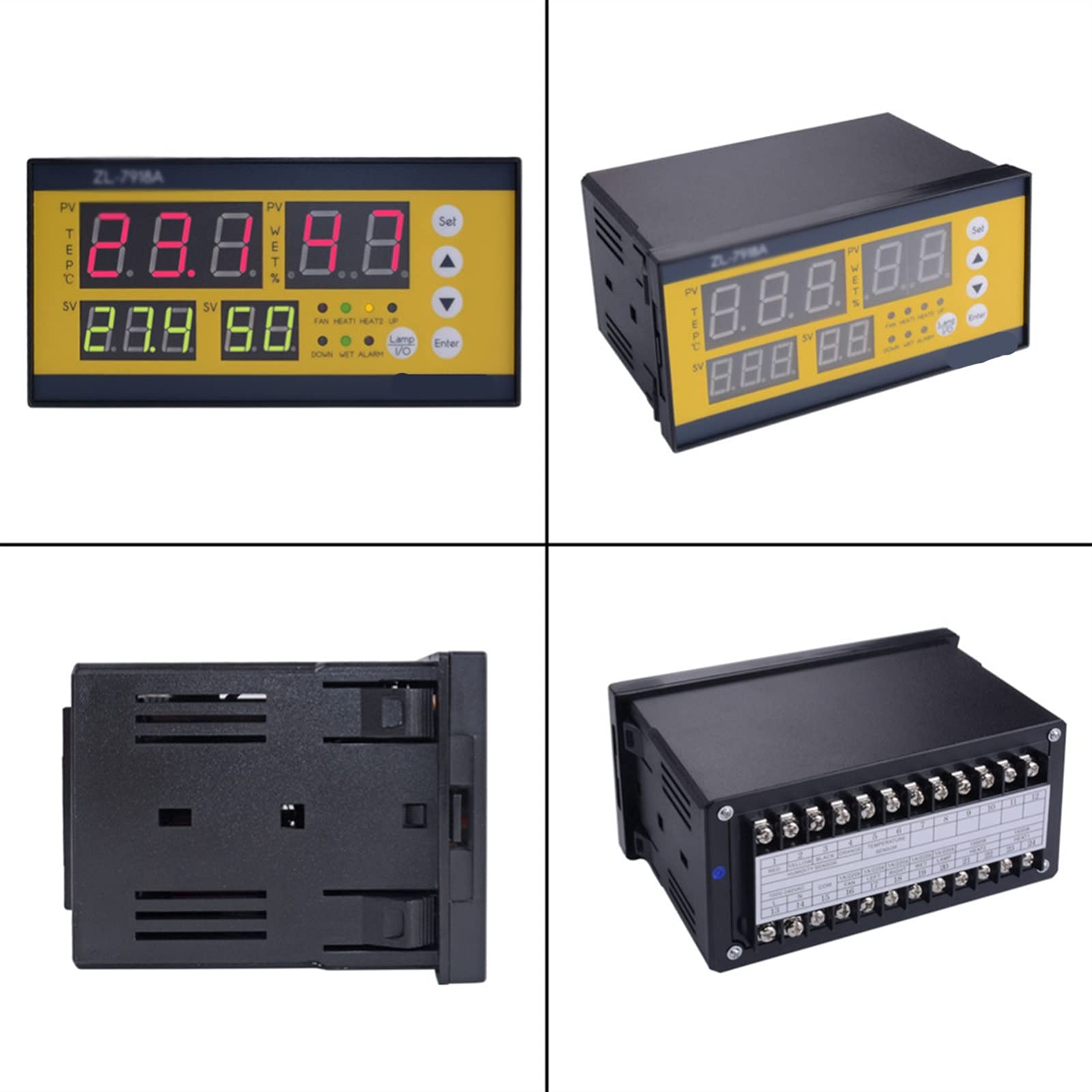 Digital Egg Incubator Thermostat - Poultry Temperature & Humidity Controller for Hatching Eggs