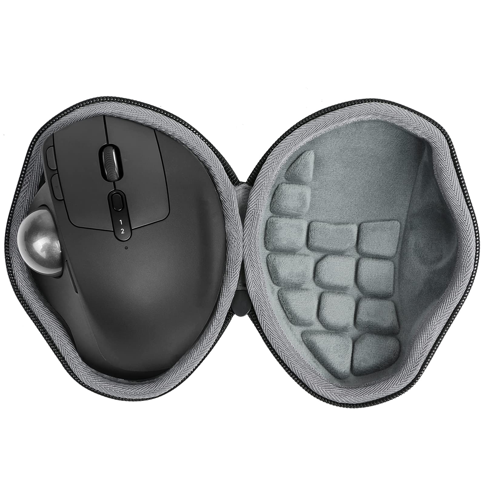 Logitech MX Ergo M575 Mouse & MX Keys Mini Keyboard Protective Hard Case - Durable Travel Storage for Wireless Ergonomic Mouse and Compact Keyboard (Home, Office, Business Travel)
