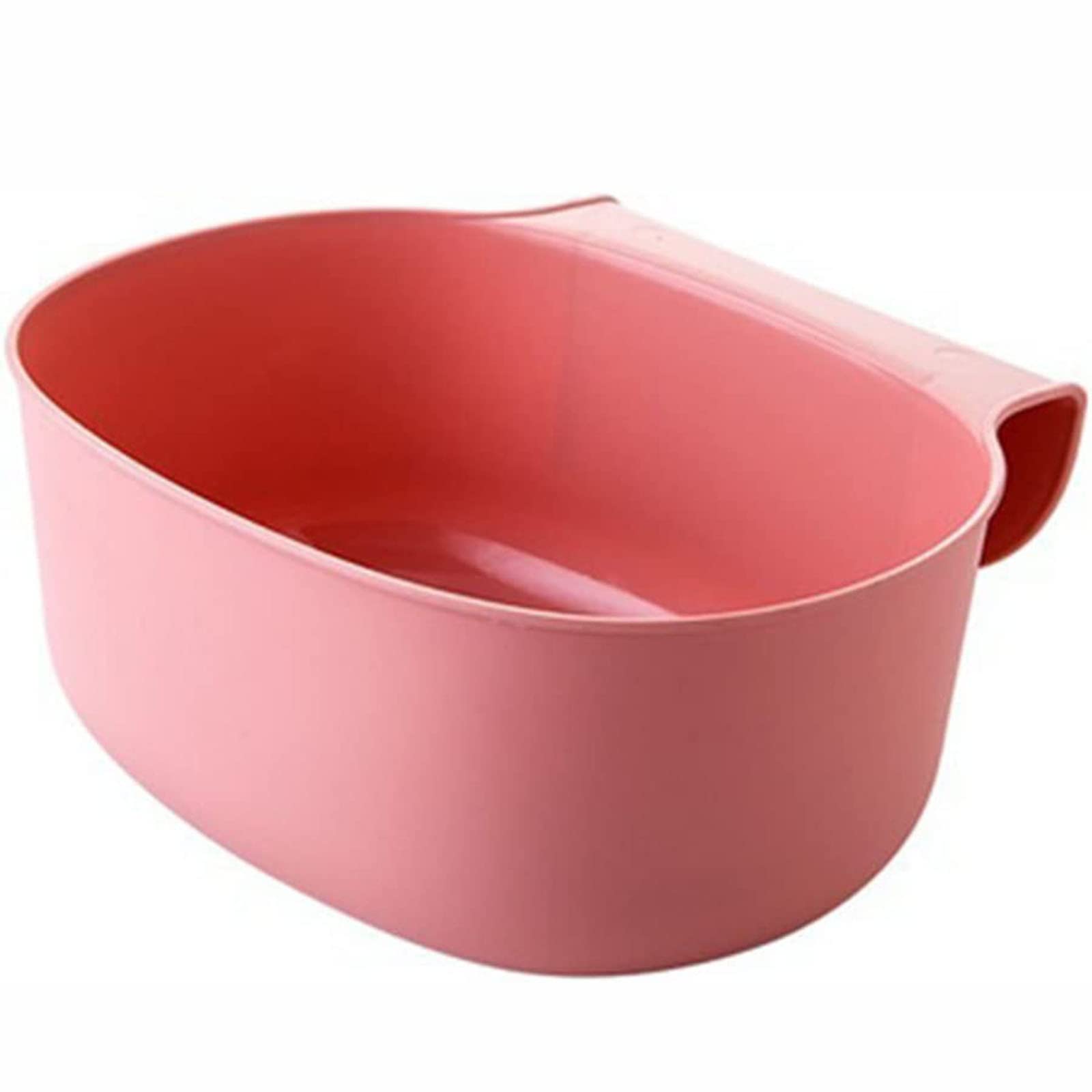 Pink Hanging Trash Can for Kitchen Cabinets - Under Cabinet Waste Bin, Garbage Storage Organizer Basket - Perfect for Small Spaces, Bathrooms & RVs (One Size)
