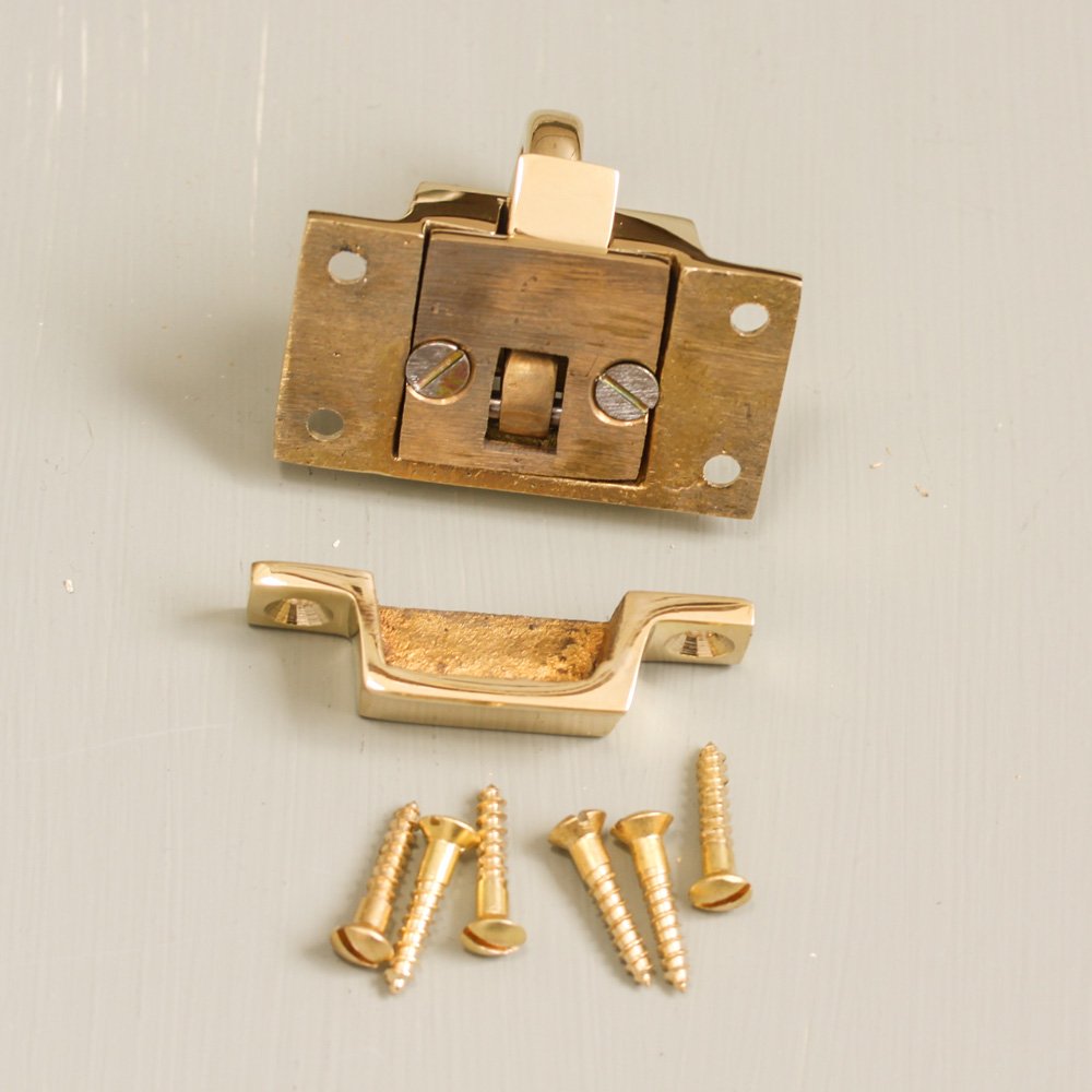 Elegant Satin Brass Ring Catch - Perfect for Jewelry Making, DIY Crafts, and Home Decor Projects