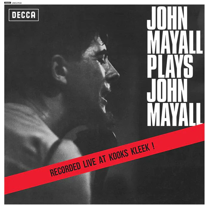 John Mayall Plays John Mayall - Limited Edition RSD LP Vinyl Record | Blues Rock Music Album for Collectors & Audiophiles | Perfect for Record Store Day, Music Gifts & Vinyl Collections