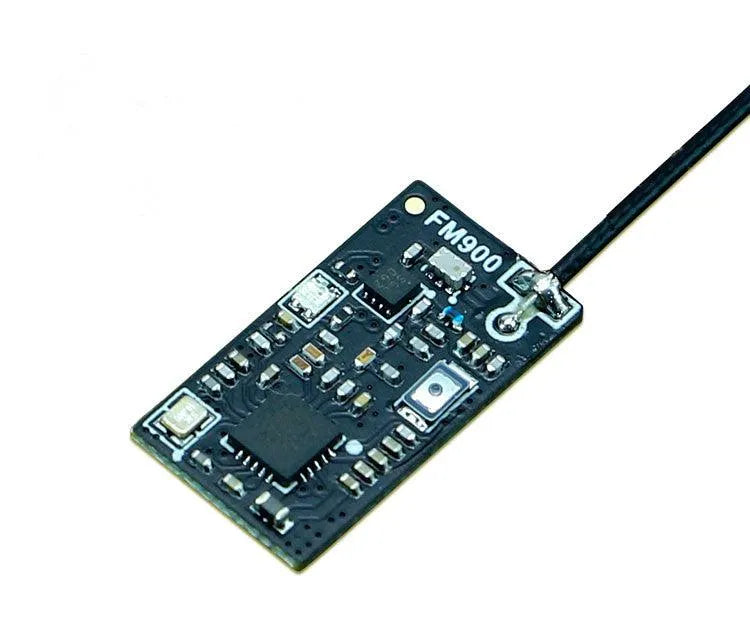 X BOSS FM900 Receiver with RSSI Output - FASST Protocol Compatible for SBUS, FUTABA, 2.4G Systems - Ideal for RC Drones, Airplanes, and Remote Control Vehicles