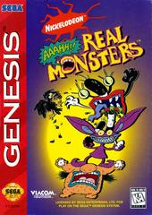 AAAHH Real Monsters (LS Flaw) - Sega Genesis Retro Video Game | Classic 90s Horror Platformer for Collectors & Nostalgic Gamers | Perfect for Retro Gaming Nights & Collector Displays