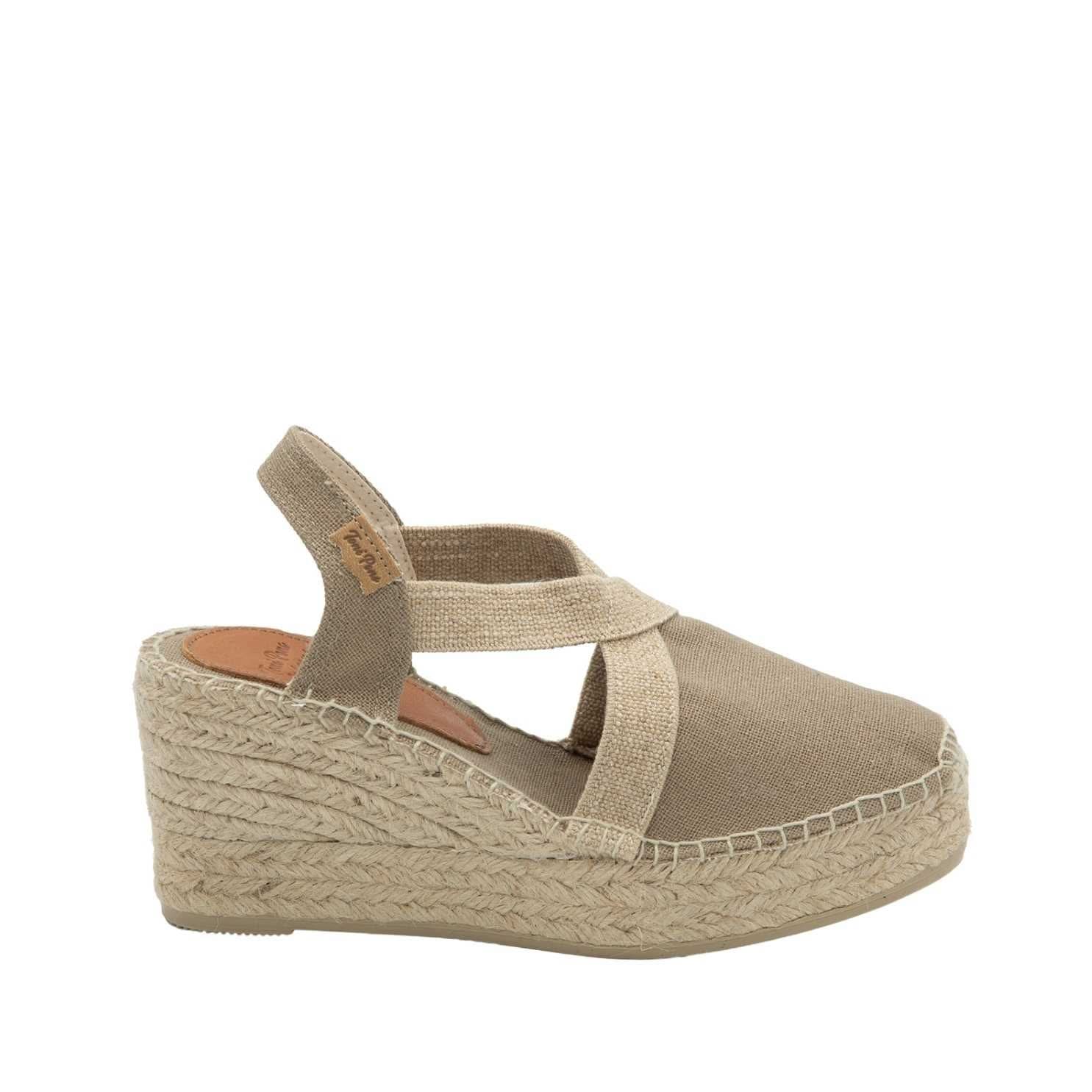 Women's Cotton & Linen Wedge Espadrilles - Comfortable Summer Casual Shoes for Beach, Vacation and Everyday Wear