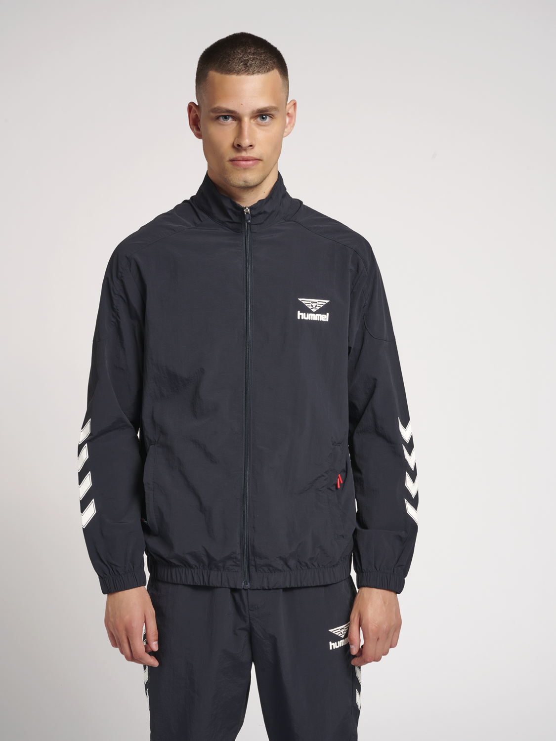 Hummel HMLNIKKI Women's Zip Jacket - Dark Navy | Stylish & Comfortable Outerwear for Casual Wear, Work & Outdoor Activities