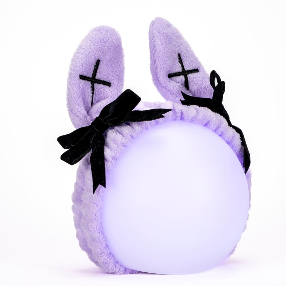 Goth Rabbit Spa Headband 2 Pack - Soft & Wide Hair Band for Skincare, Washing Face, Makeup - Perfect for Bath, Spa, and Relaxation at Home