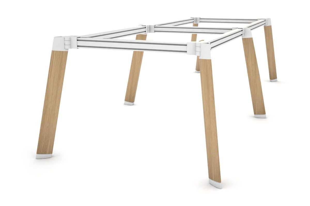 Rectangle Switch Table Frame with Wood Imprint - Perfect for Dining Room, Living Room, and Office Furniture