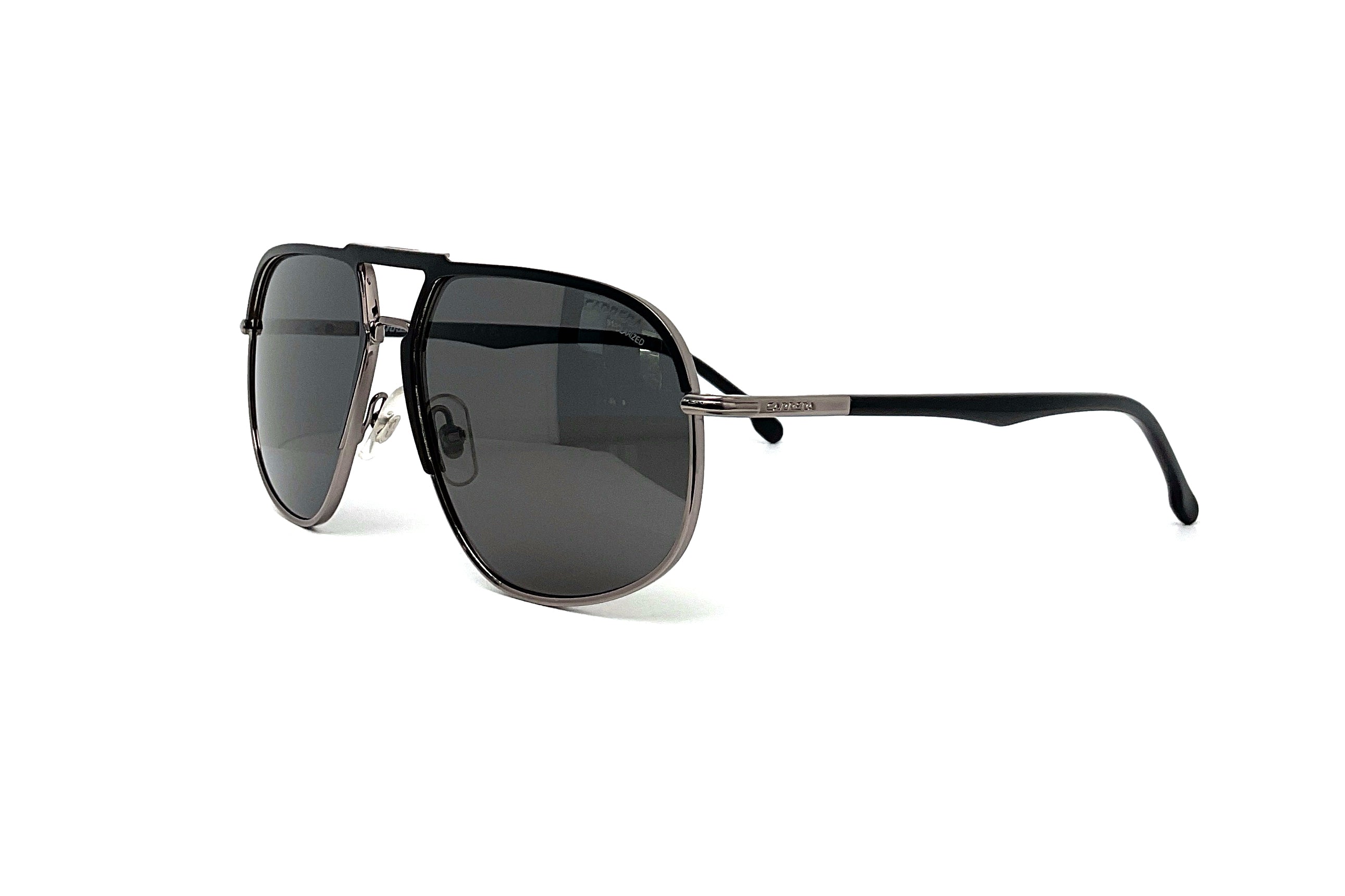 Carrera 318/S Sunglasses Matte Black Dark Ruthenium - Stylish UV Protection for Driving & Outdoor Activities