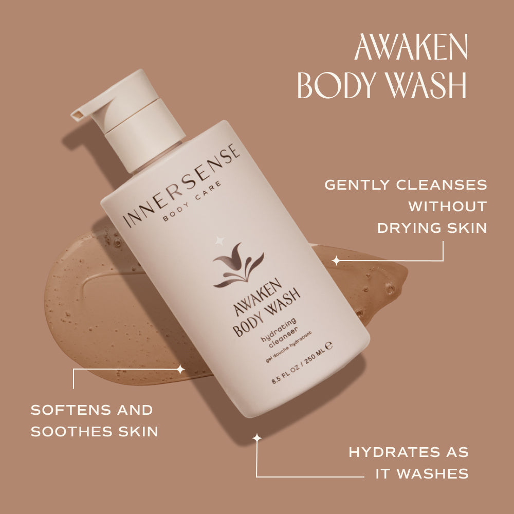 Awaken Body Wash - Refreshing & Hydrating Shower Gel for Men & Women | Energizing Morning & Post-Workout Cleanser | Perfect for Gym, Travel & Daily Use