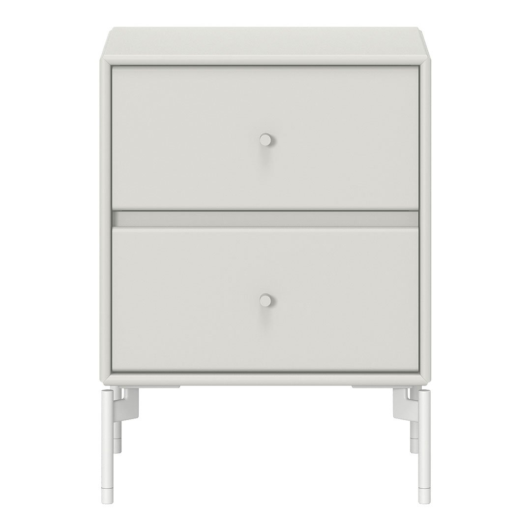 Modern Wooden Drift Bedside Table with Sturdy Legs - Perfect for Bedroom, Living Room, or Office Nightstand