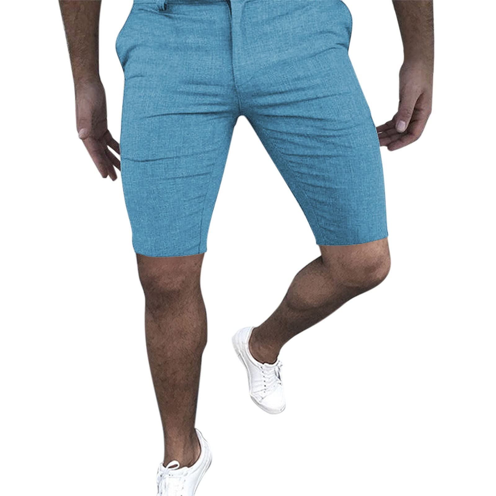 Men's Quick Dry Beach & Hiking Cargo Shorts with Pockets - Athletic Outdoor Travel Shorts for Swimming, Camping and Summer Activities